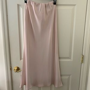 ASOS Light Pink Midi Skirt Size 2